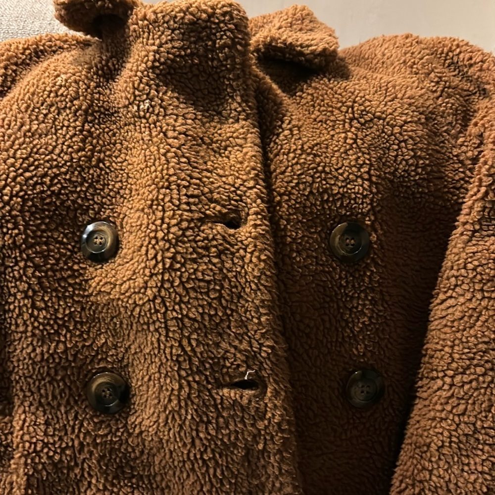 Girls teddy bear jacket